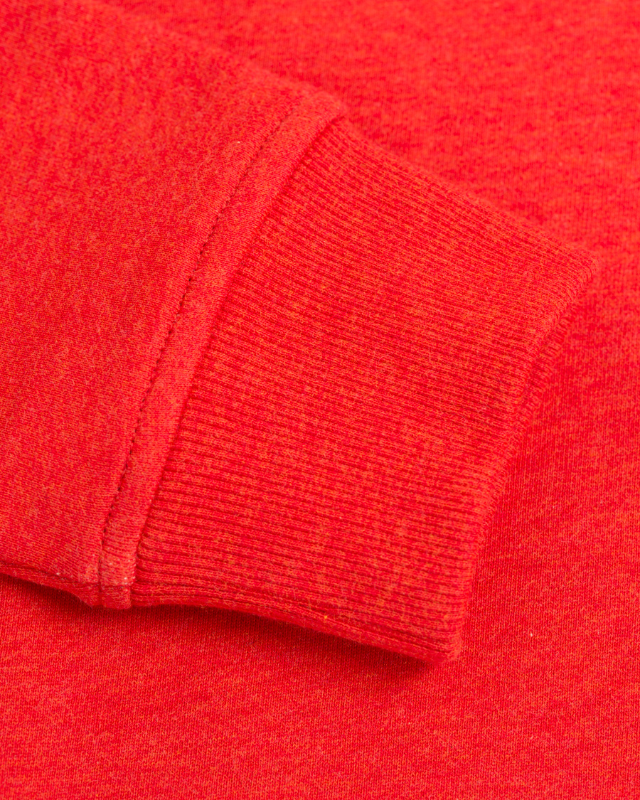 Herre | Trøjer | Lyle & Scott | Crew Neck Sweatshirt Flame Red Marl