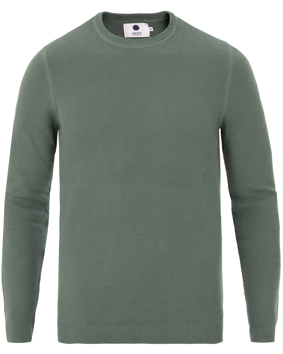Herre | Trøjer | NN07 | Hubert Knit Green Washed