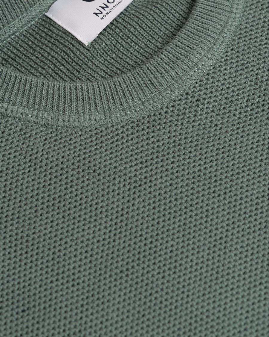 Herre | Trøjer | NN07 | Hubert Knit Green Washed