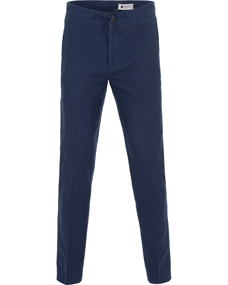 Herre | Bukser | NN07 | Copenhagen Cotton/Linen Trousers Blue