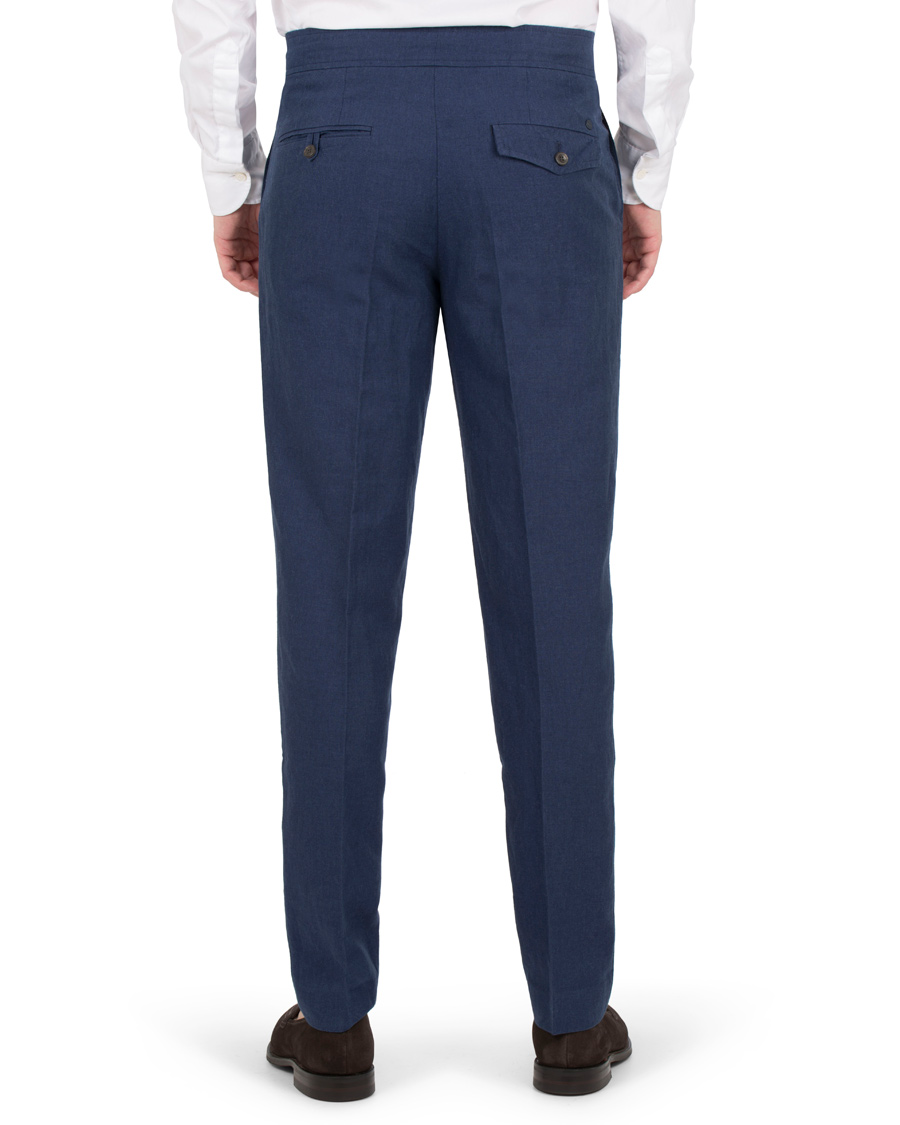 Herre | Bukser | NN07 | Copenhagen Cotton/Linen Trousers Blue