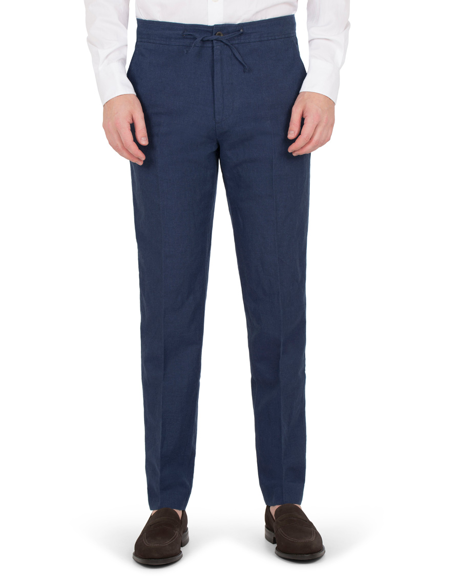 Herre | Bukser | NN07 | Copenhagen Cotton/Linen Trousers Blue