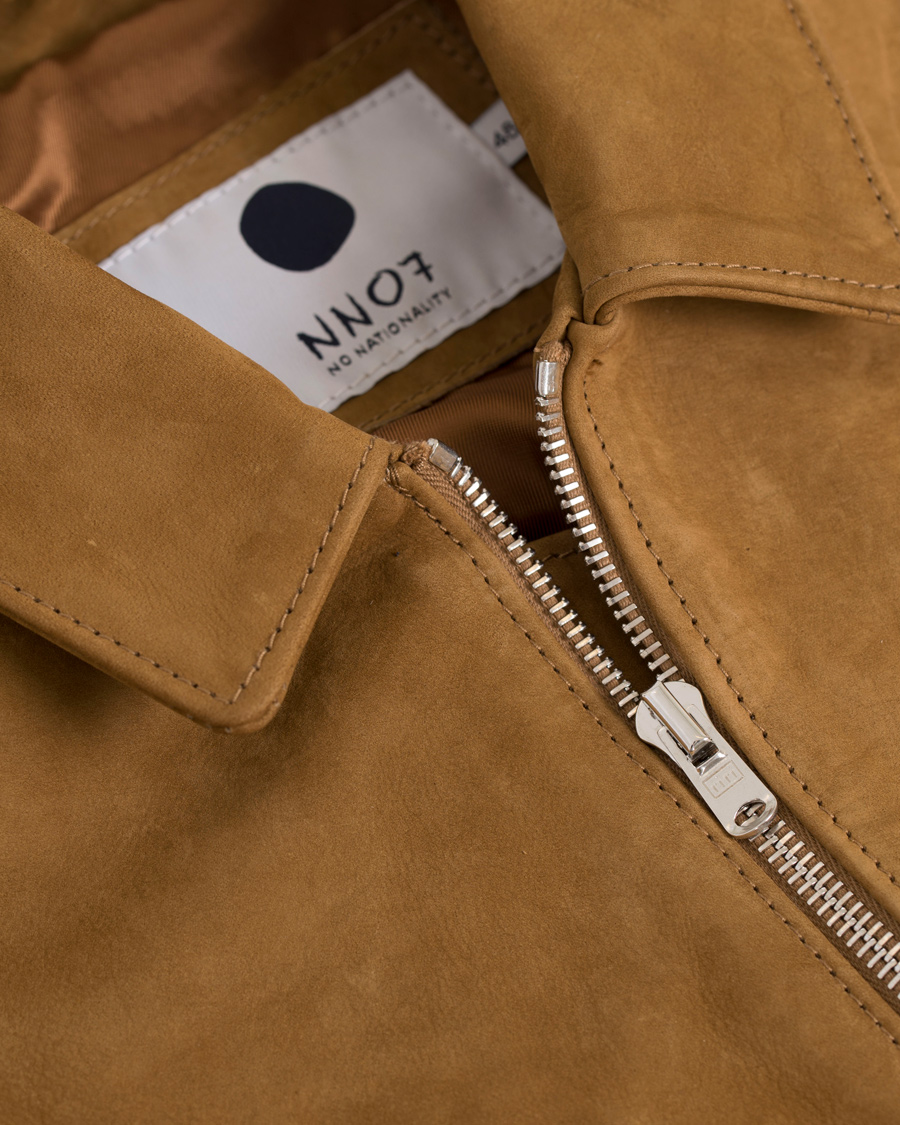 Herre | Jakker | NN07 | Jongh Leather Jacket Brown