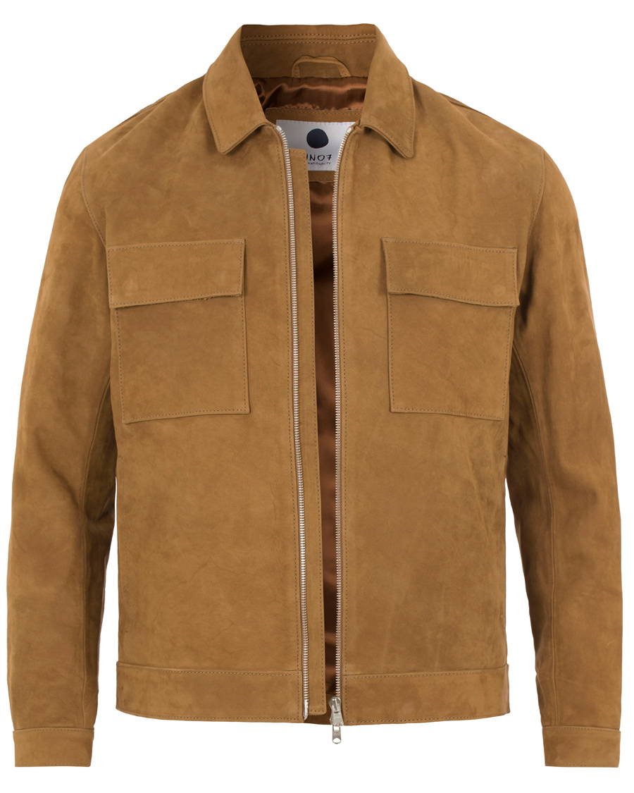 Herre | Jakker | NN07 | Jongh Leather Jacket Brown