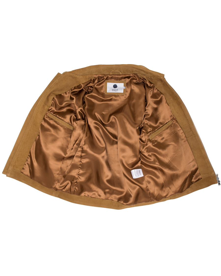 Herre | Jakker | NN07 | Jongh Leather Jacket Brown
