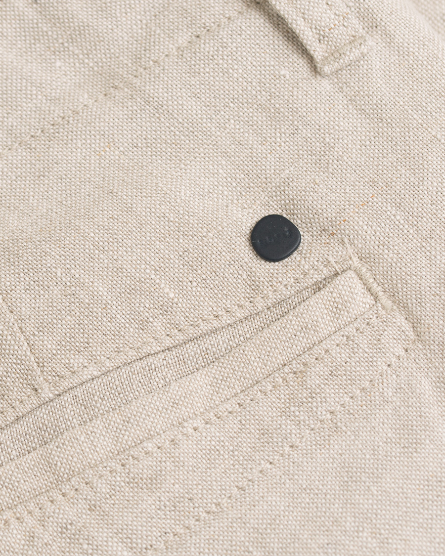 Herre | Bukser | NN07 | New Simon Linen Trousers Oat Nature