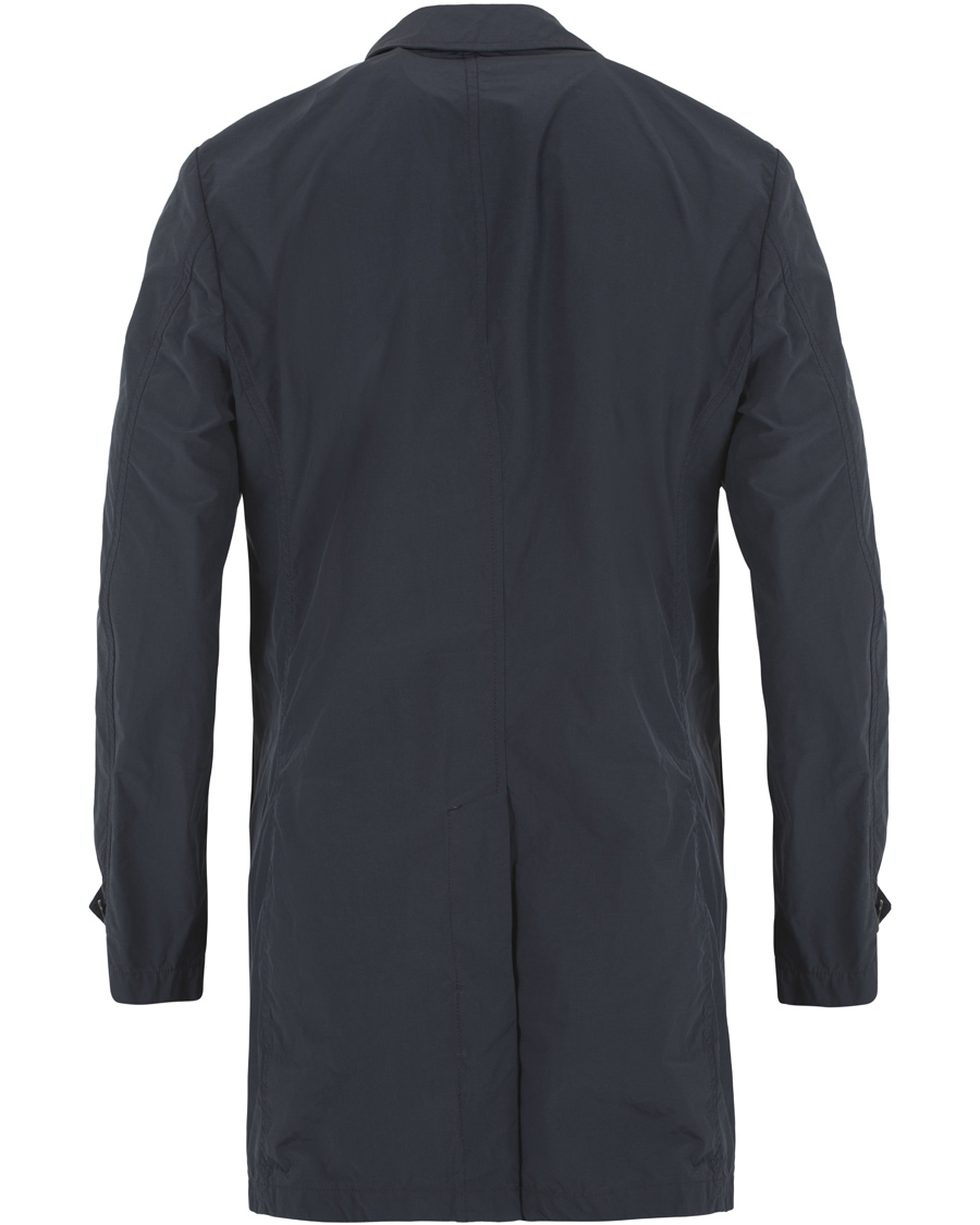 Herre | Jakker | Aspesi | Lemon Garment Dyed Coat Navy