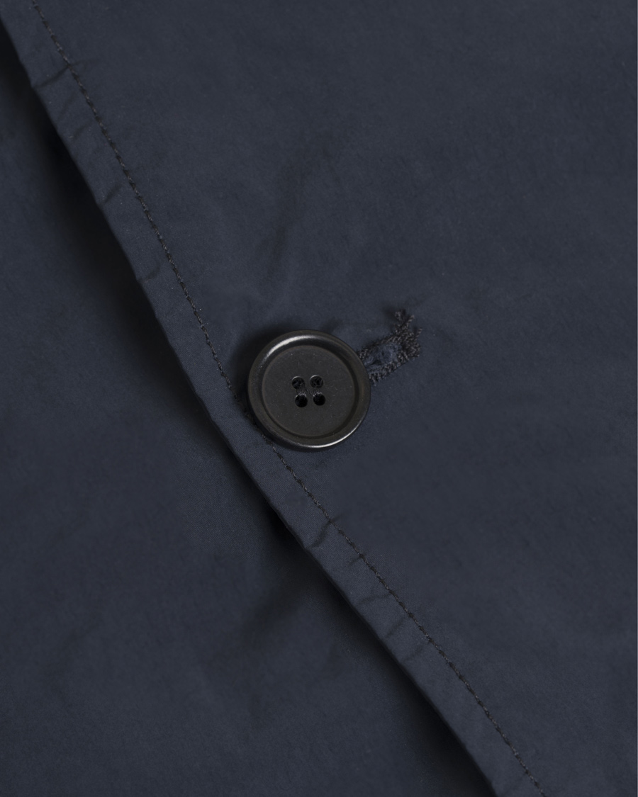 Herre | Jakker | Aspesi | Lemon Garment Dyed Coat Navy