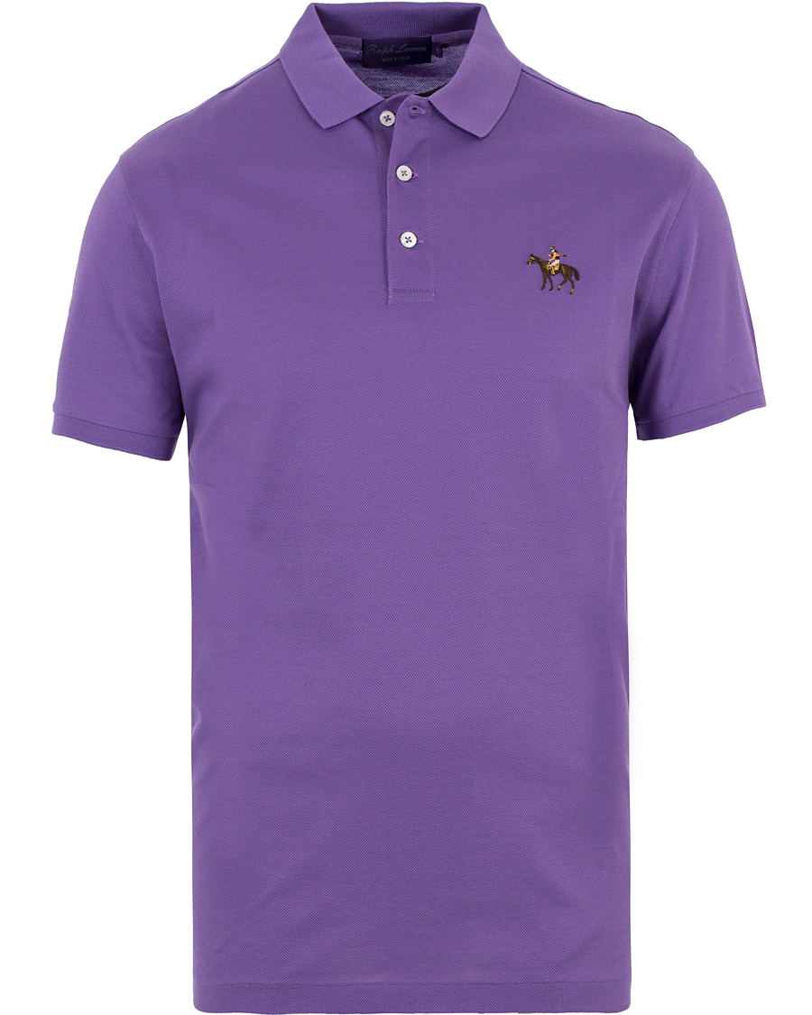 Herre | Polotrøjer | Ralph Lauren Purple Label | Mercerized Cotton Pique Classic Lavender