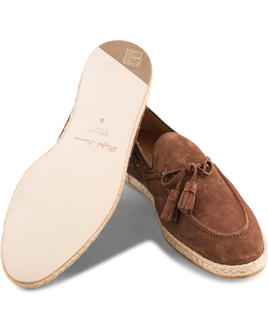 Herre | Ralph Lauren Purple Label Chesp Tassel Caffe Suede | Ralph Lauren Purple Label | Chesp Tassel Caffe Suede