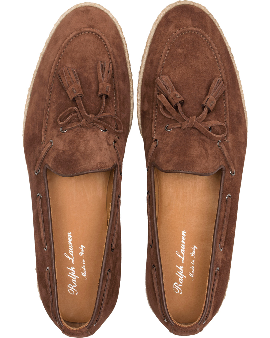 Herre | Ralph Lauren Purple Label Chesp Tassel Caffe Suede | Ralph Lauren Purple Label | Chesp Tassel Caffe Suede