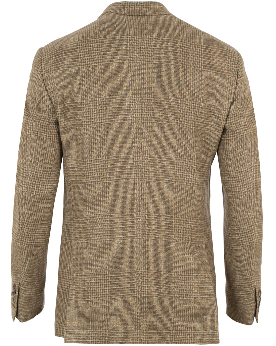 Herre | Blazere & jakker | Polo Ralph Lauren | Polo 1 Glennplaid Silk/Linen Blazer Olive/Brown