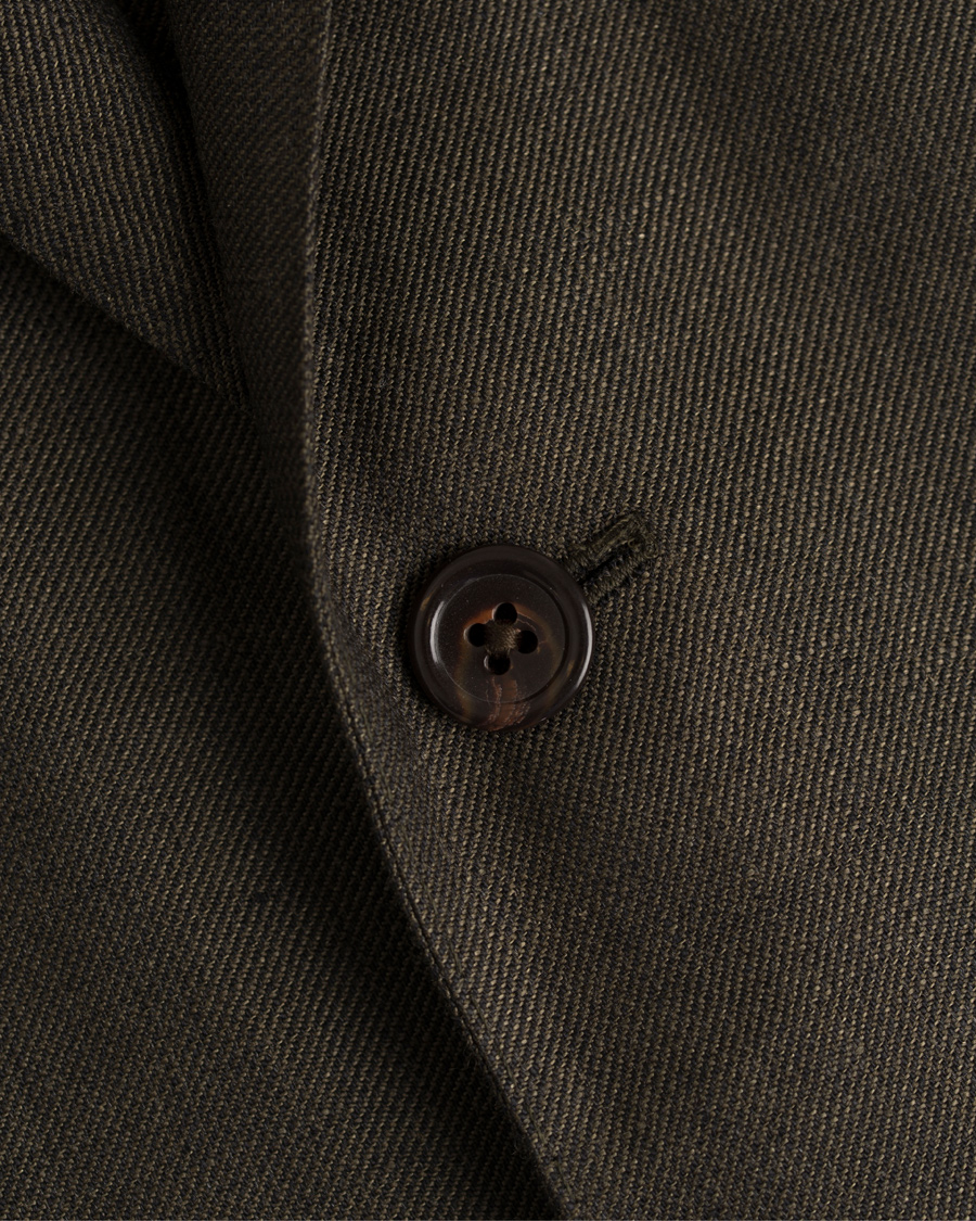 Herre | Blazere & jakker | Polo Ralph Lauren | Morgan Yale Linen/Wool Blazer Earth Green