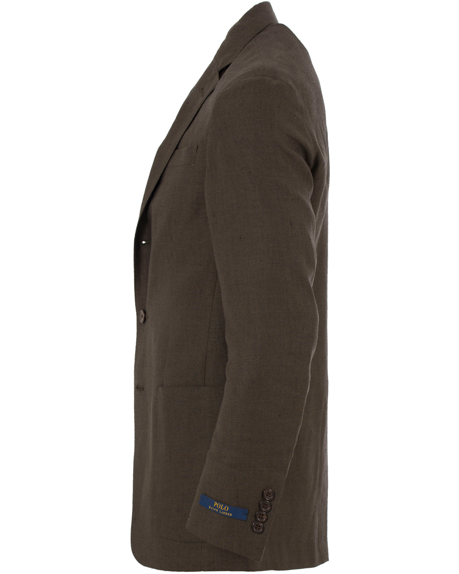 Herre | Blazere & jakker | Polo Ralph Lauren | Morgan Yale Linen/Wool Blazer Earth Green