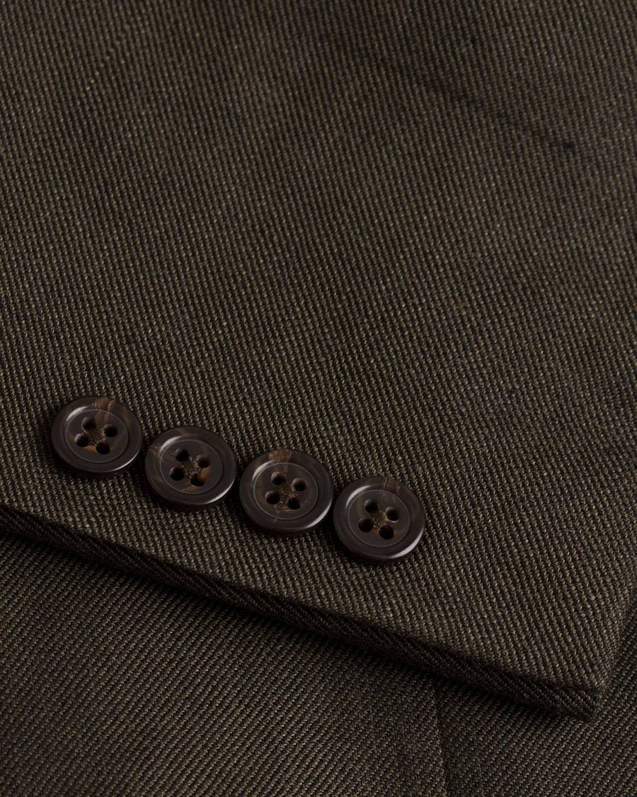 Herre | Blazere & jakker | Polo Ralph Lauren | Morgan Yale Linen/Wool Blazer Earth Green
