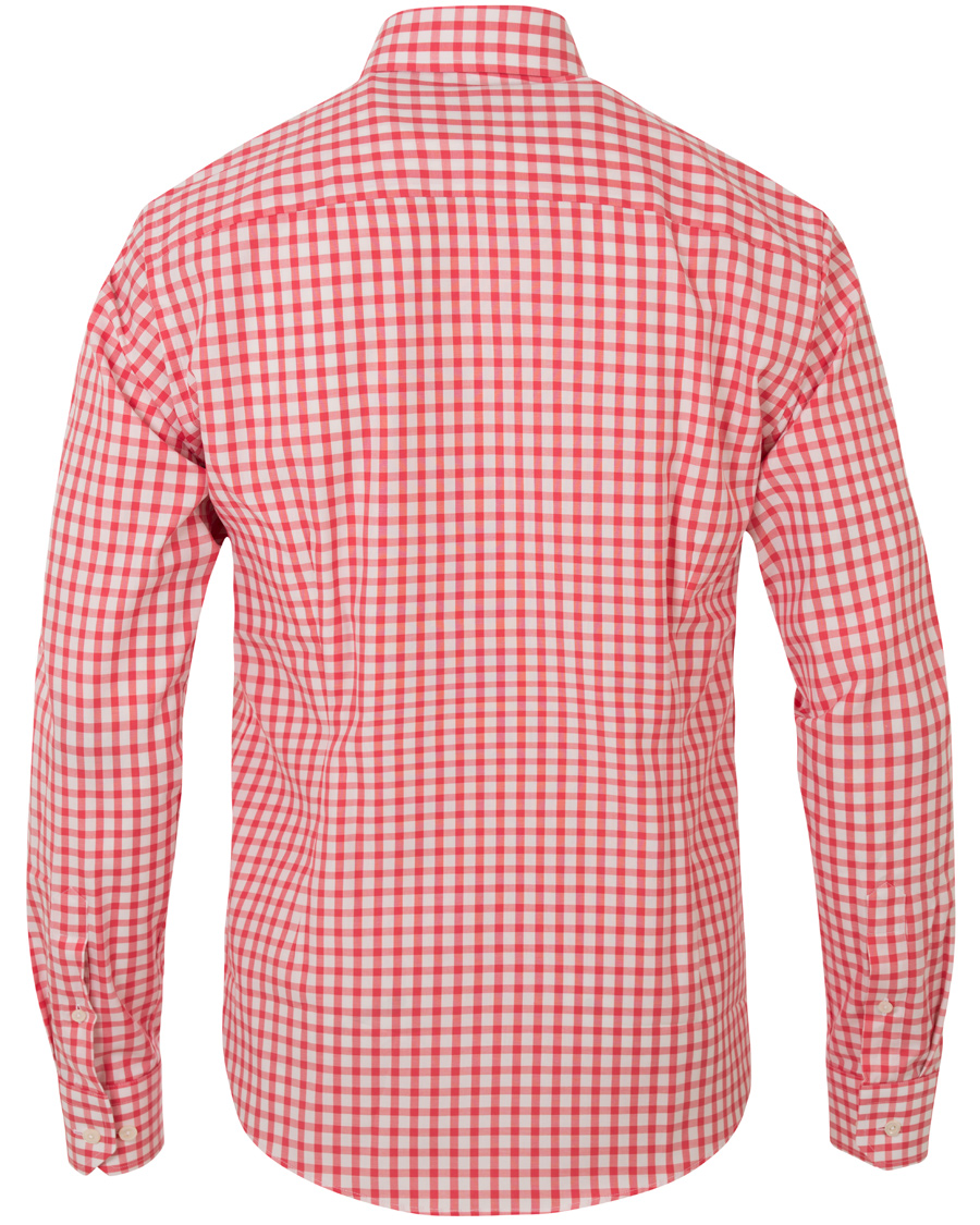 Herre | Skjorter | Eton | Slim Fit Signature Twill Check Shirt Red
