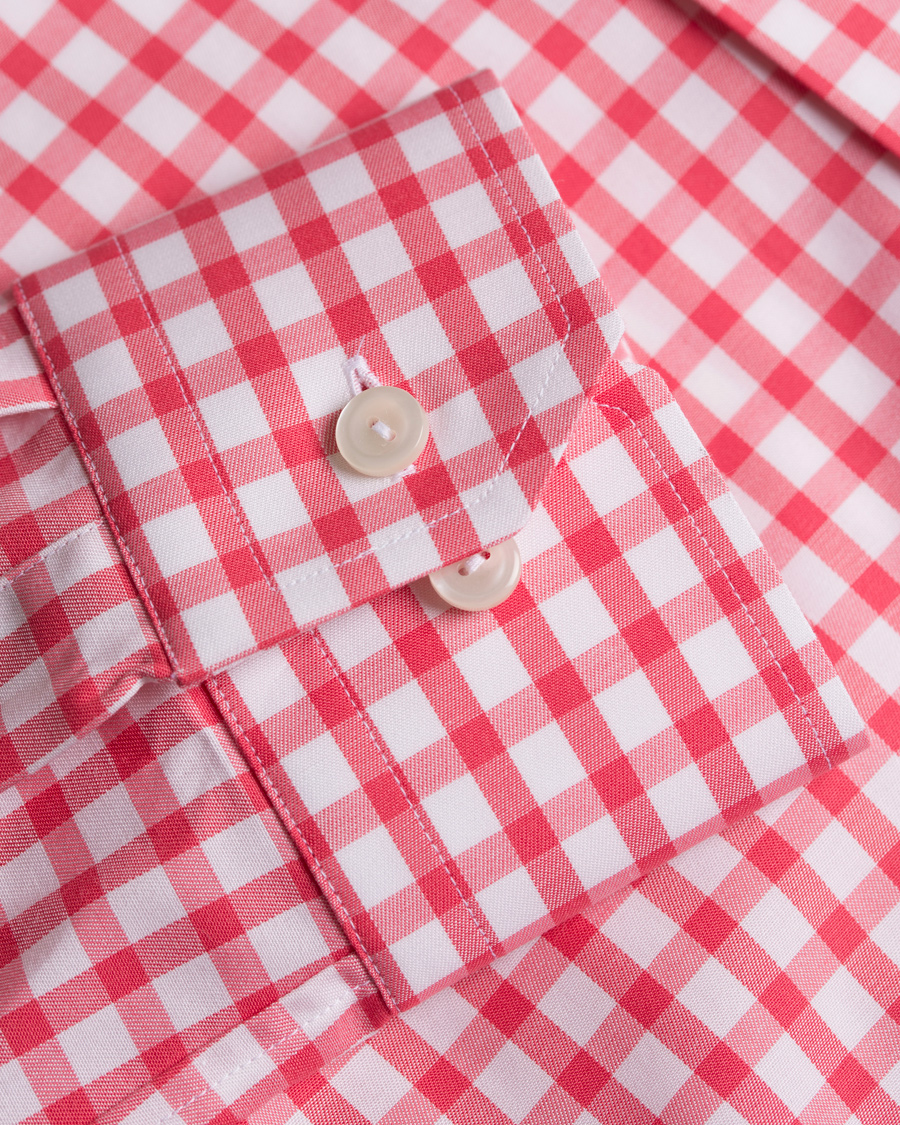 Herre | Skjorter | Eton | Slim Fit Signature Twill Check Shirt Red
