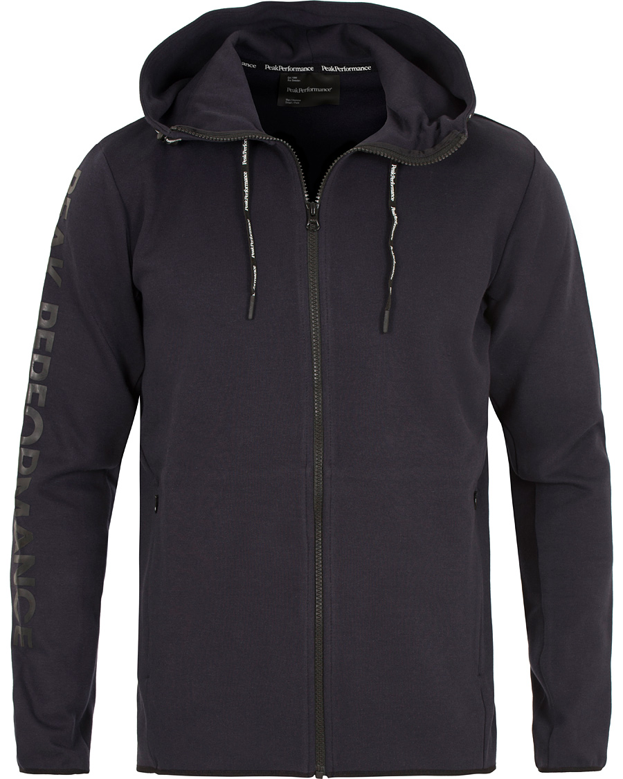 Herre | Trøjer | Peak Performance | Tech Zip Hoodie Navy