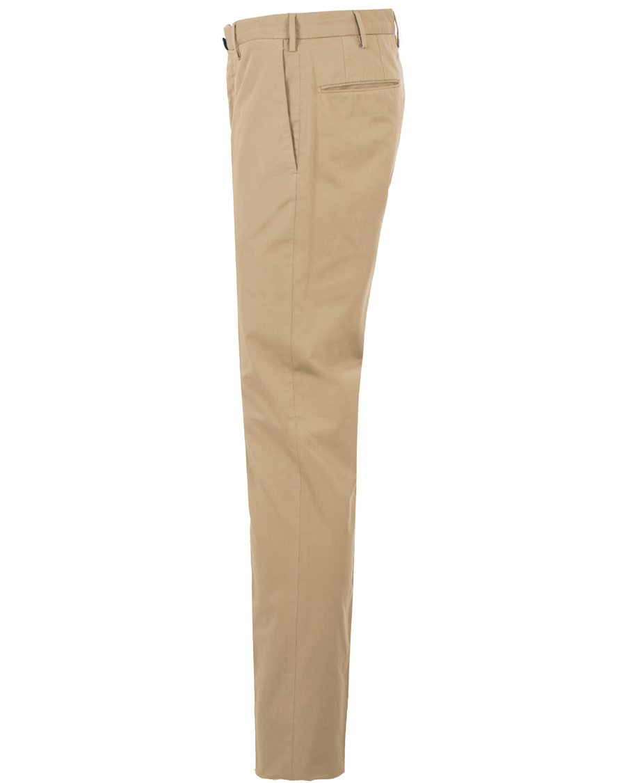 Herre | Bukser | Incotex | Slim Fit Stretch Chinos Khaki