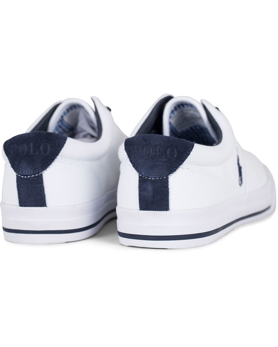 Herre | Polo Ralph Lauren Vaughn Canvas Sneaker Pure White | Polo Ralph Lauren | Vaughn Canvas Sneaker Pure White