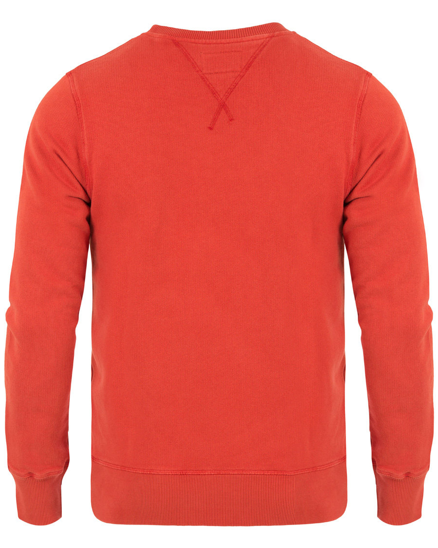 Herre | Trøjer | Nudie Jeans | Sven Rugged Knitted Crew Neck Blood Red
