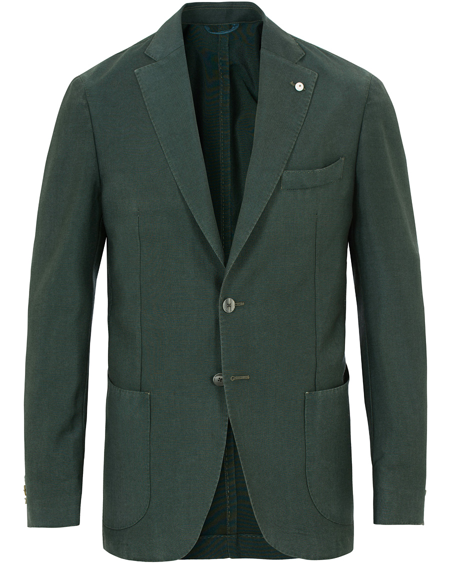 Herre | Blazere & jakker | L.B.M. 1911 | Jack Regular Vintage Wool/Mohair Blazer Green