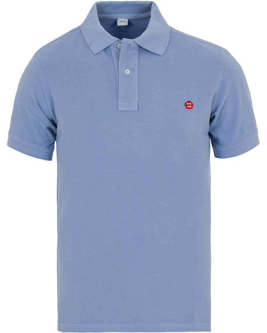 Herre | Polotrøjer | Aspesi | Logo Polo Light Blue