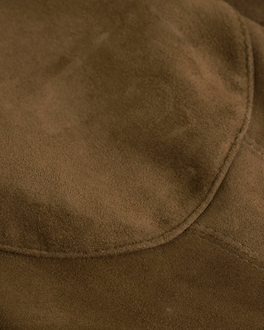 Herre | Jakker | Private White V.C. | Suede Rainrider Jacket Light Brown