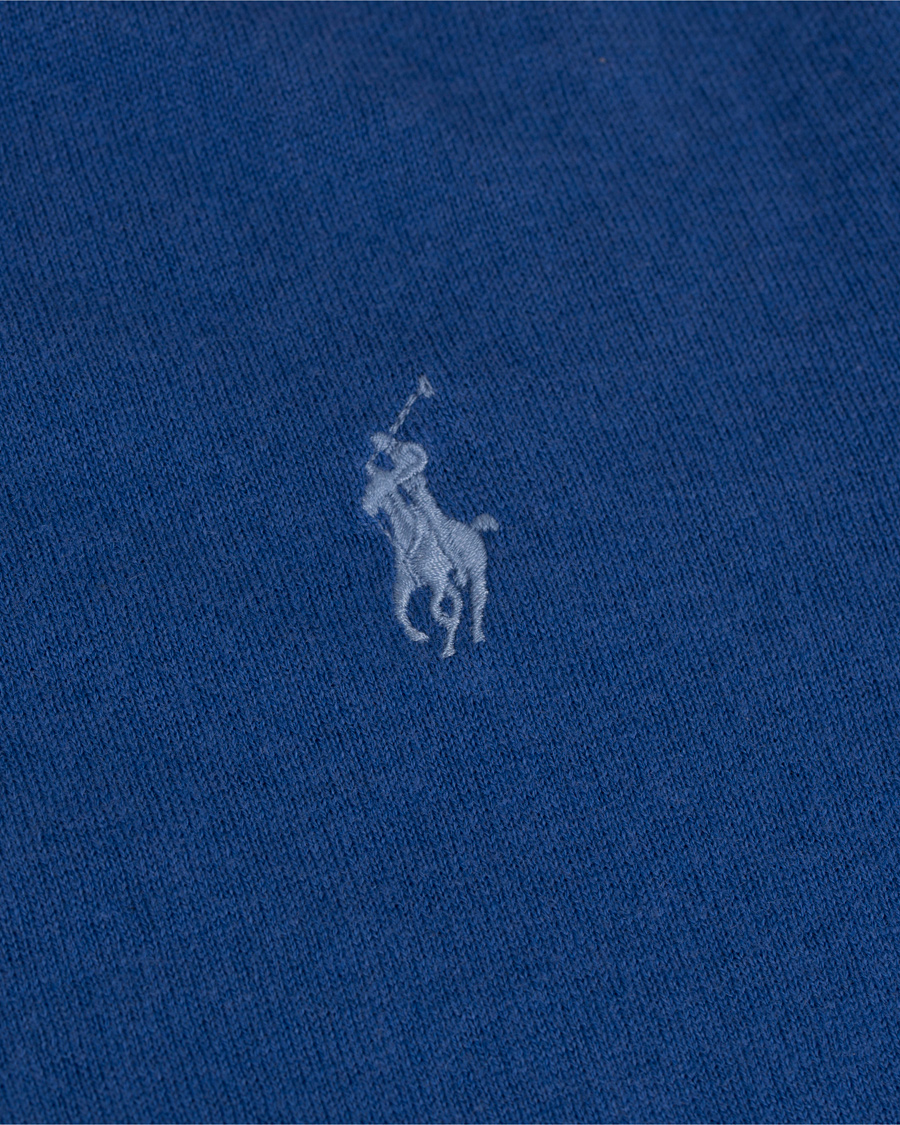 Herre | Trøjer | Polo Ralph Lauren | Slim Fit Cotton Crew Neck Pullover Blue Legacy