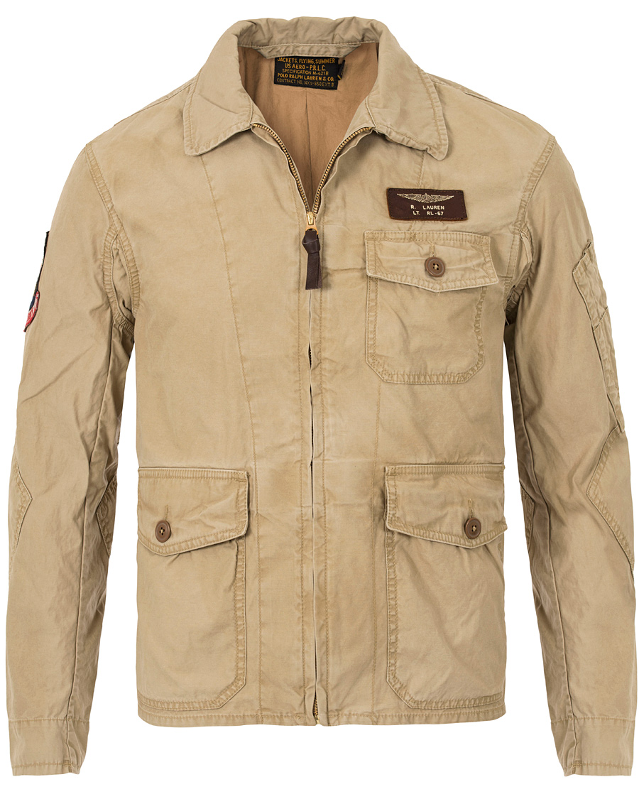 Herre | Jakker | Polo Ralph Lauren | Flight Jacket Gallery Tan