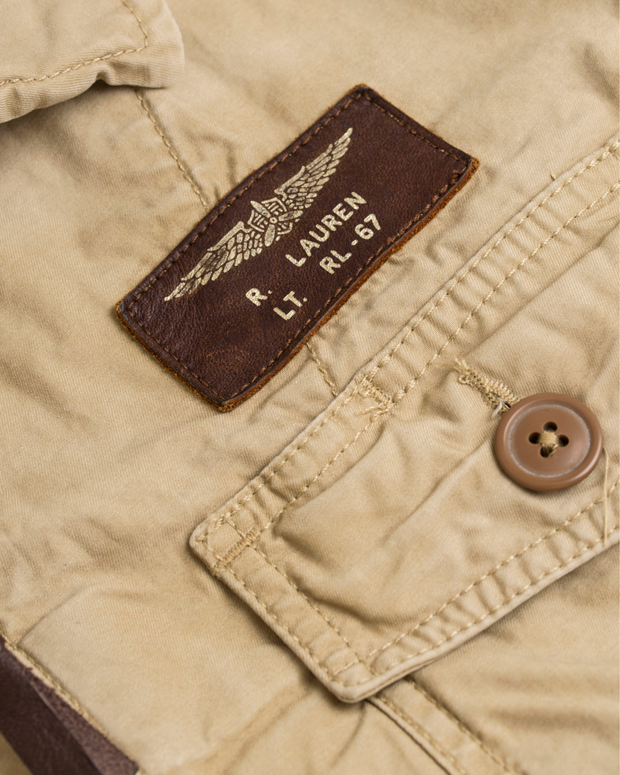 Herre | Jakker | Polo Ralph Lauren | Flight Jacket Gallery Tan
