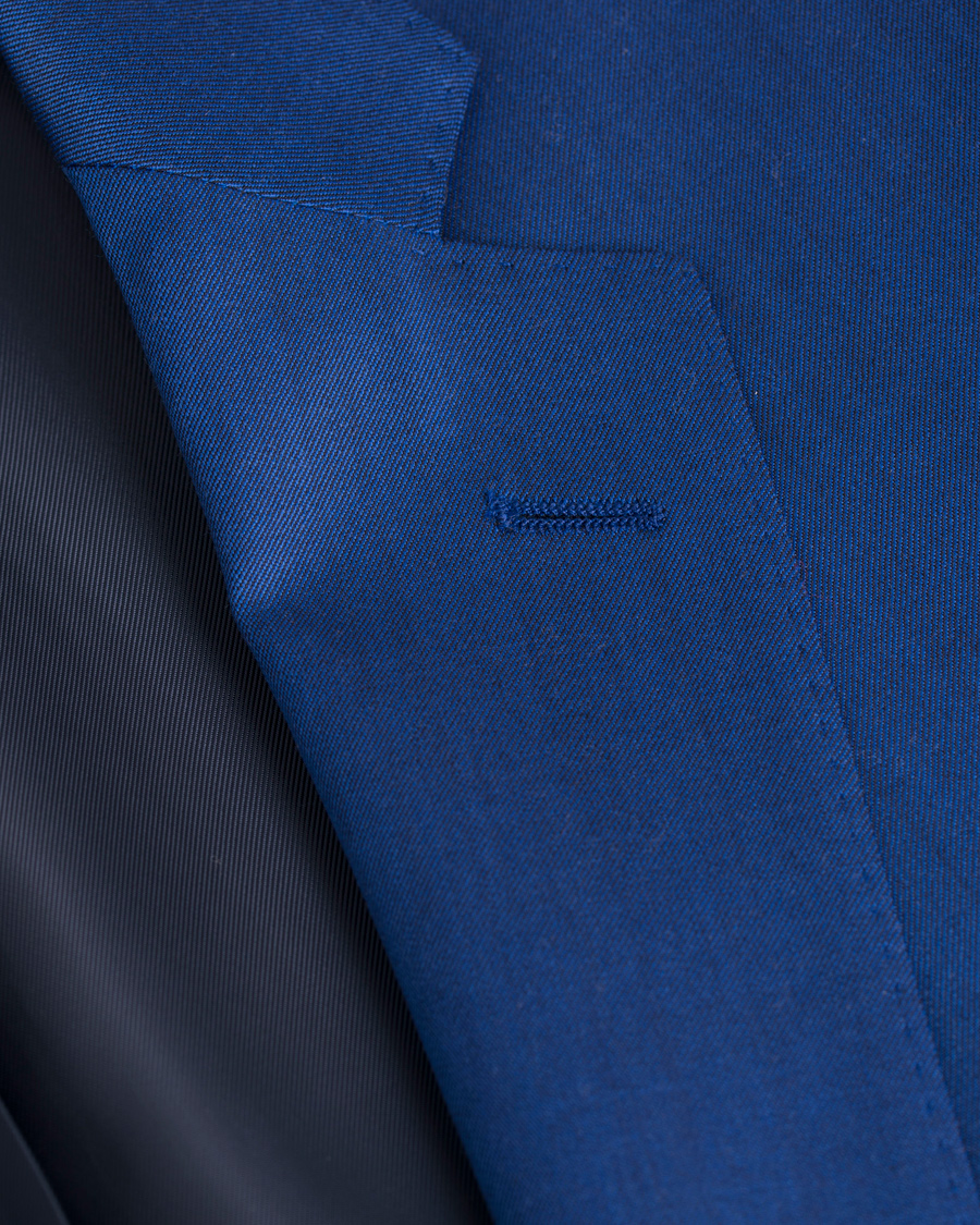 Herre | Jakkesæt | BOSS BLACK | BOSS Reyno/Wave Wool Suit Napoli Blue