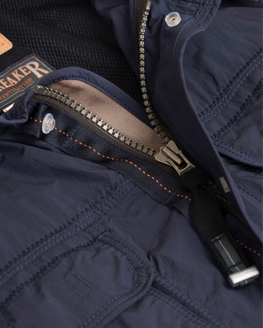 Herre | Jakker | Parajumpers | Desert Windbreaker Jacket Navy