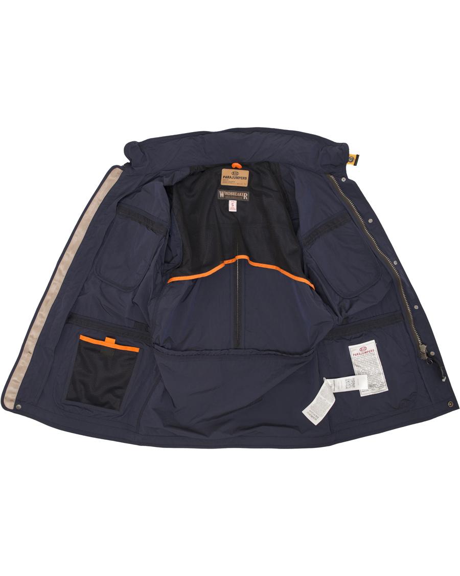 Herre | Jakker | Parajumpers | Desert Windbreaker Jacket Navy