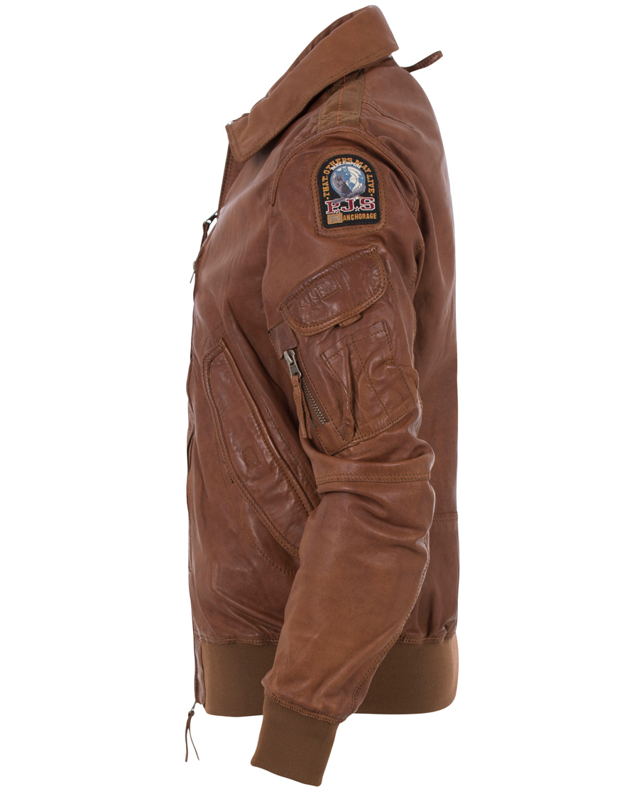 Herre | Jakker | Parajumpers | Brigadier Leather Jacket Cognac