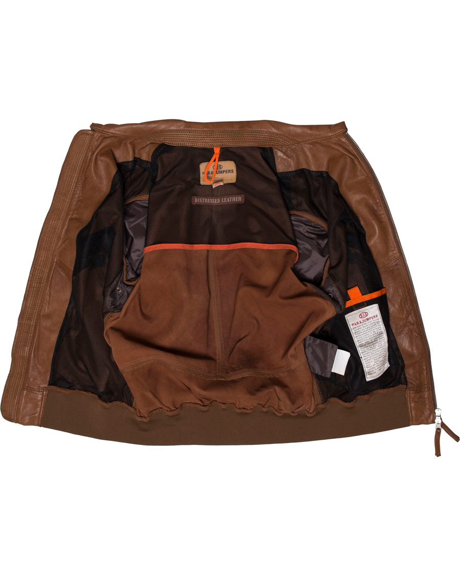 Herre | Jakker | Parajumpers | Brigadier Leather Jacket Cognac