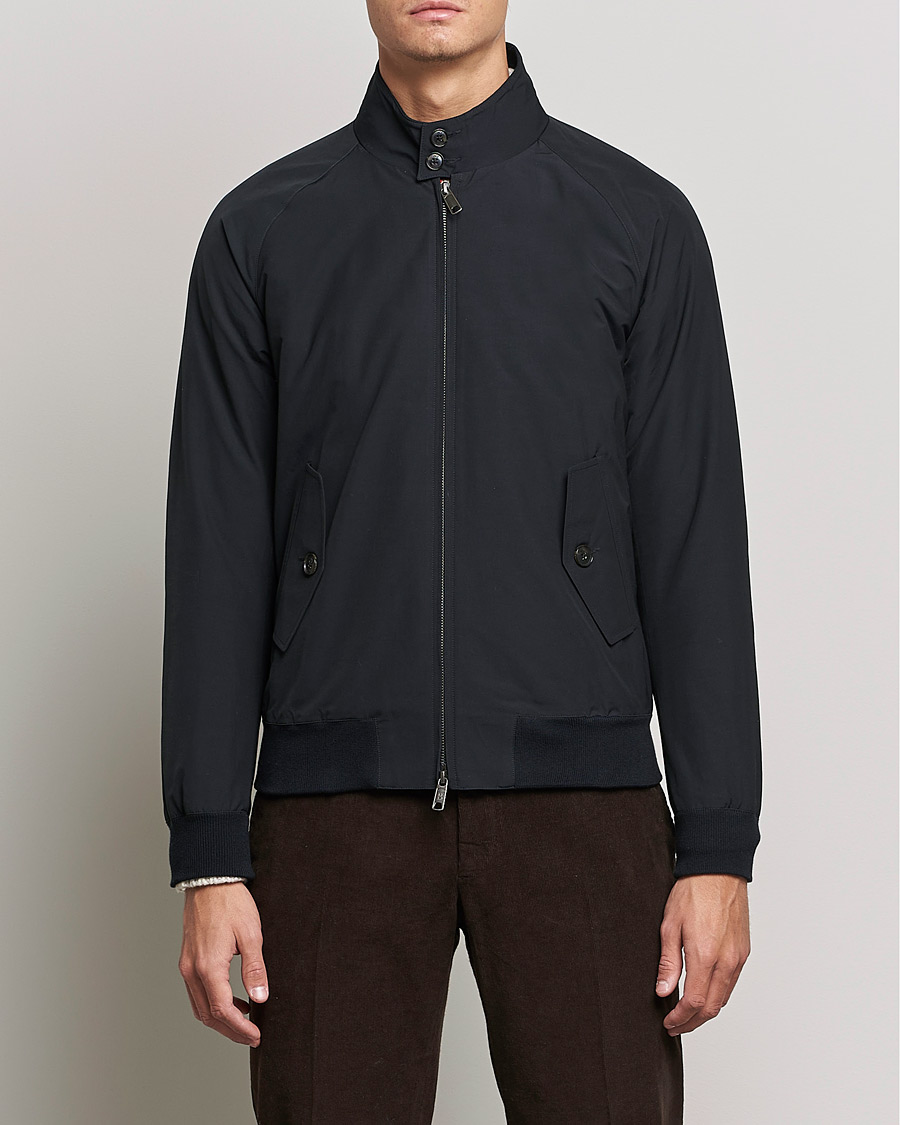 Herre | Forårsjakker | Baracuta | G9 Original Harrington Jacket Dark Navy