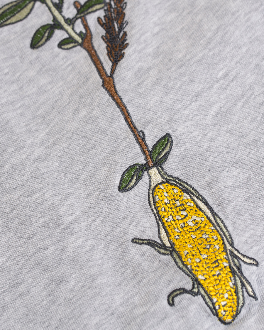 Herre | Trøjer | GANT Rugger | The Embroidery Crew Sweatshirt Grey