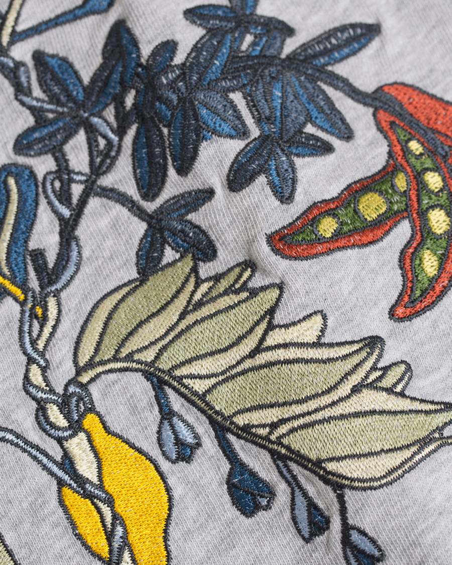 Herre | Trøjer | GANT Rugger | The Embroidery Crew Sweatshirt Grey