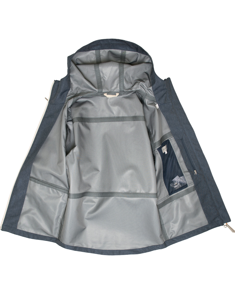 Herre | Jakker | GANT Rugger | 3 Layer Jacket Indigo Blue