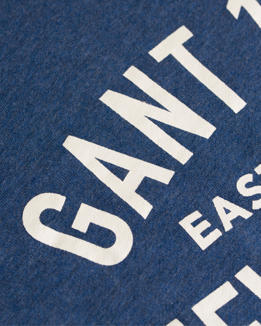 Herre | Trøjer | GANT | New Haven Sweatshirt Blue Melange