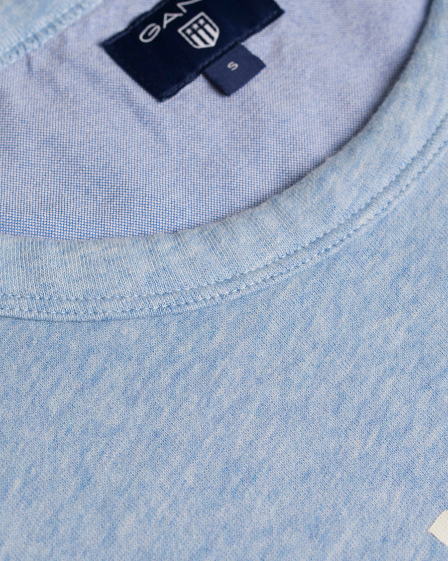 Herre | Trøjer | GANT | New Haven Sweatshirt Frost Blue Melange
