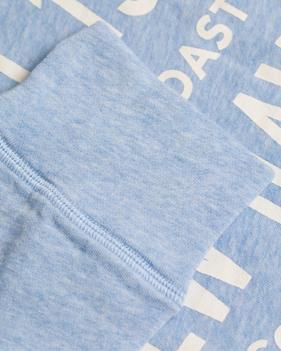 Herre | Trøjer | GANT | New Haven Sweatshirt Frost Blue Melange