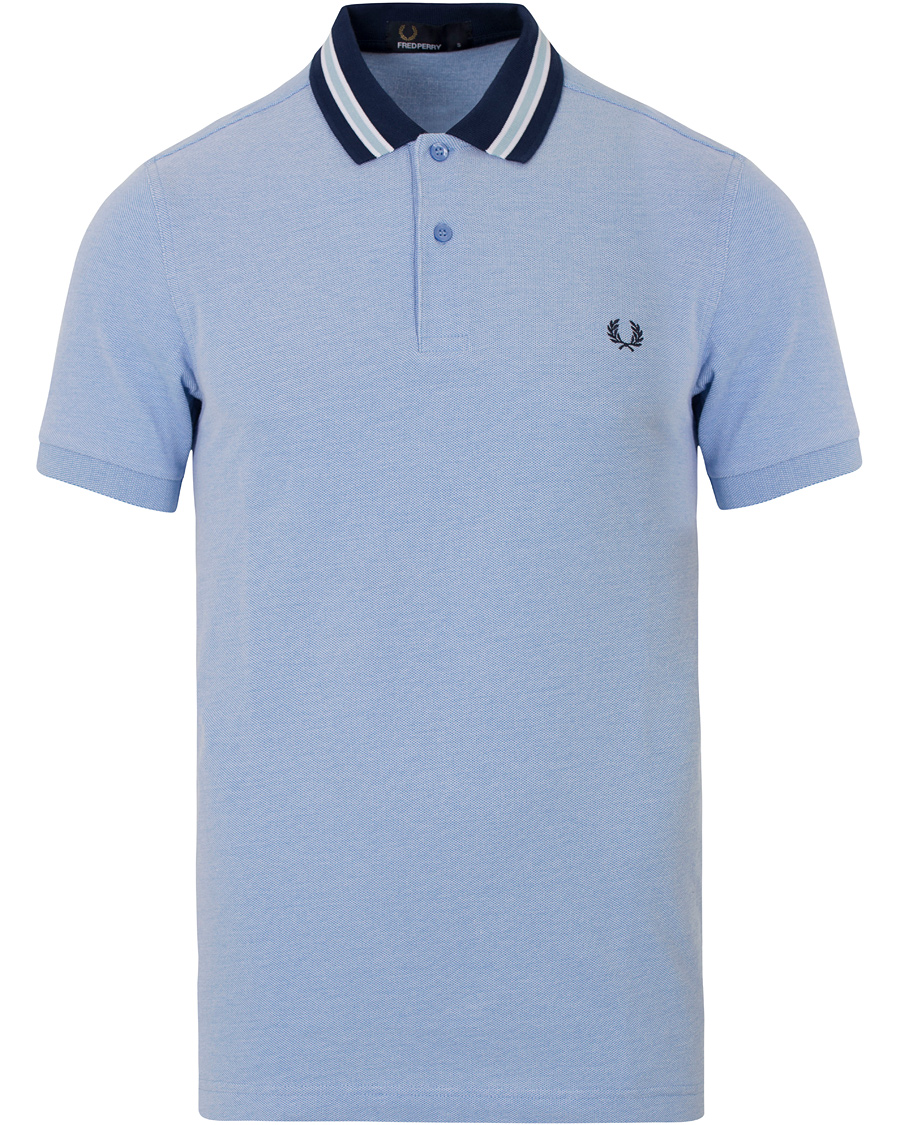 Herre | Polotrøjer | Fred Perry | Oxford Bomber Collar Polo Light Smoke
