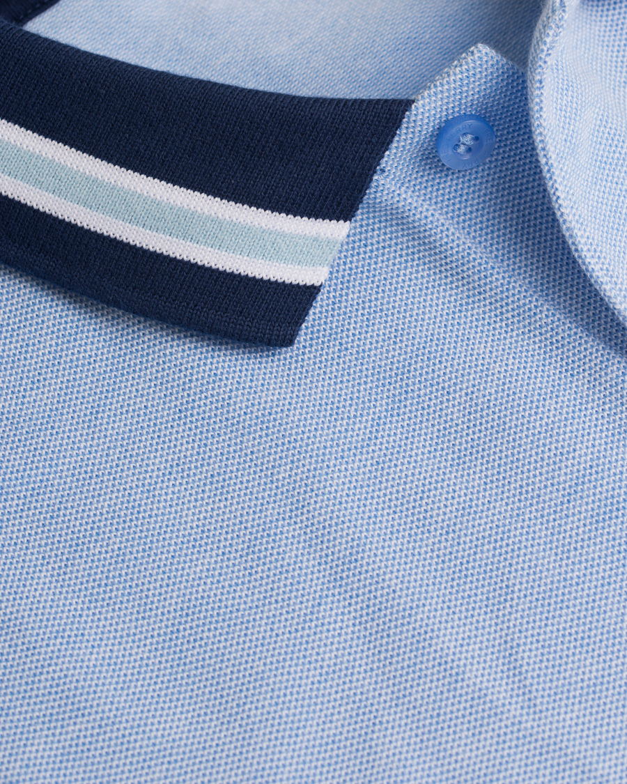 Herre | Polotrøjer | Fred Perry | Oxford Bomber Collar Polo Light Smoke