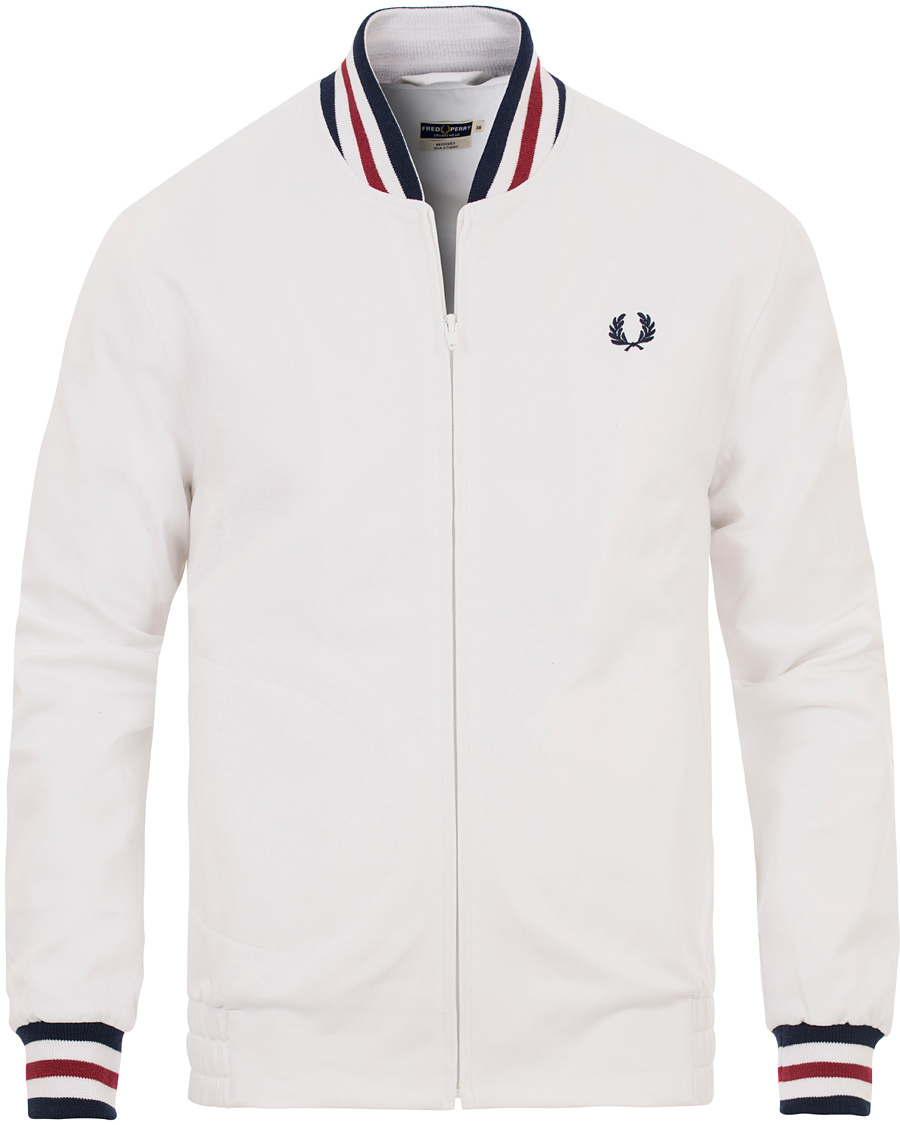 Herre | Jakker | Fred Perry Reissues | Twin Tip Bomber Jacket White