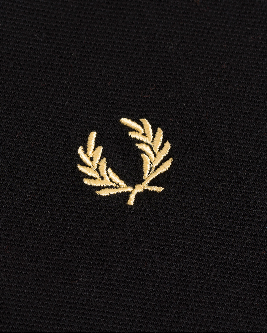 Herre | Polotrøjer | Fred Perry Reissues | Twin Tip Polo Black/Champagne