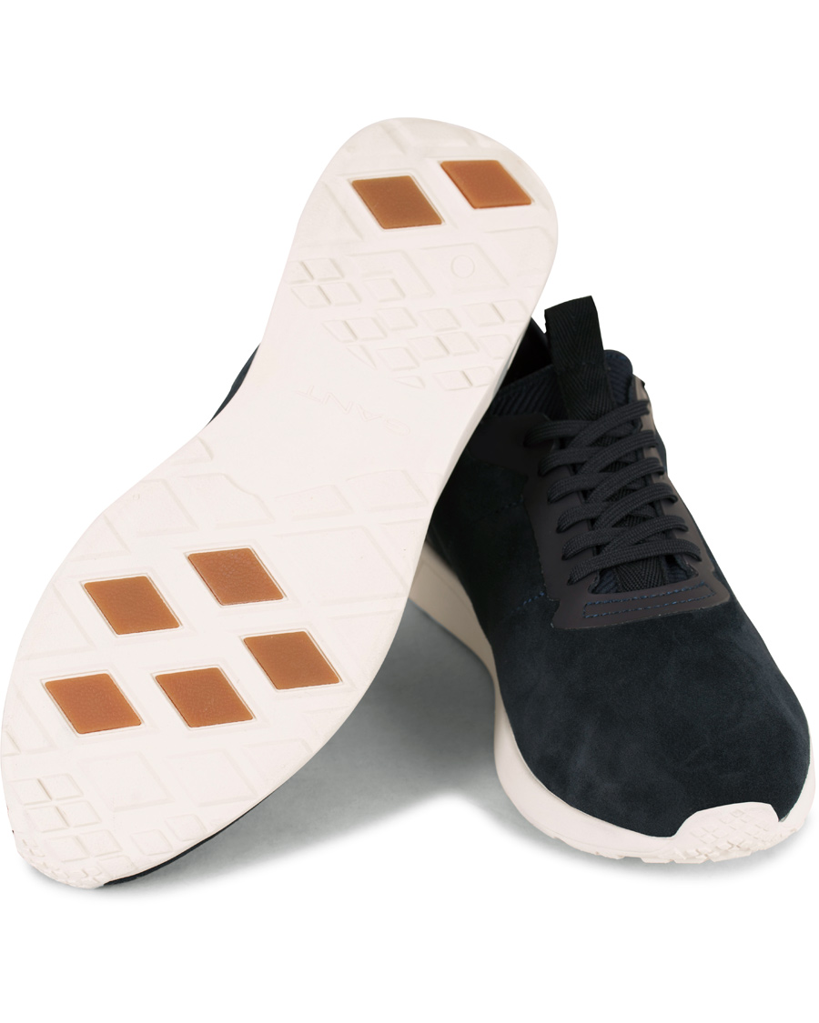 Herre | GANT Capo Suede Running Lightweight Sneaker Marine | GANT | Capo Suede Running Lightweight Sneaker Marine