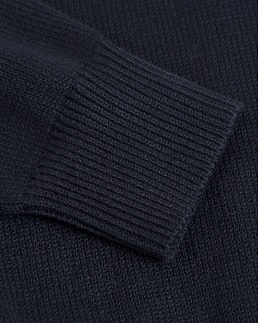Herre | Trøjer | Henri-Lloyd | Henri Lloyd Branded Danesford Knitted Half Zip Navy