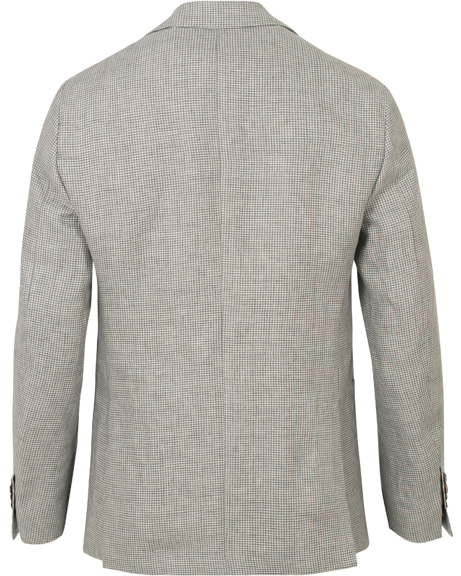 Herre | Blazere & jakker | Morris Heritage | Frank Minicheck Linen Blazer Grey